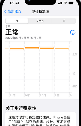 屯昌iPhone手机维修如何在iPhone开启'步行稳定性通知'