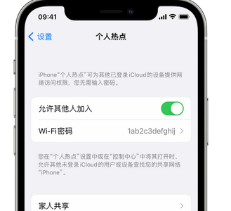 屯昌apple服务站点分享iPhone上个人热点丢失了怎么办 