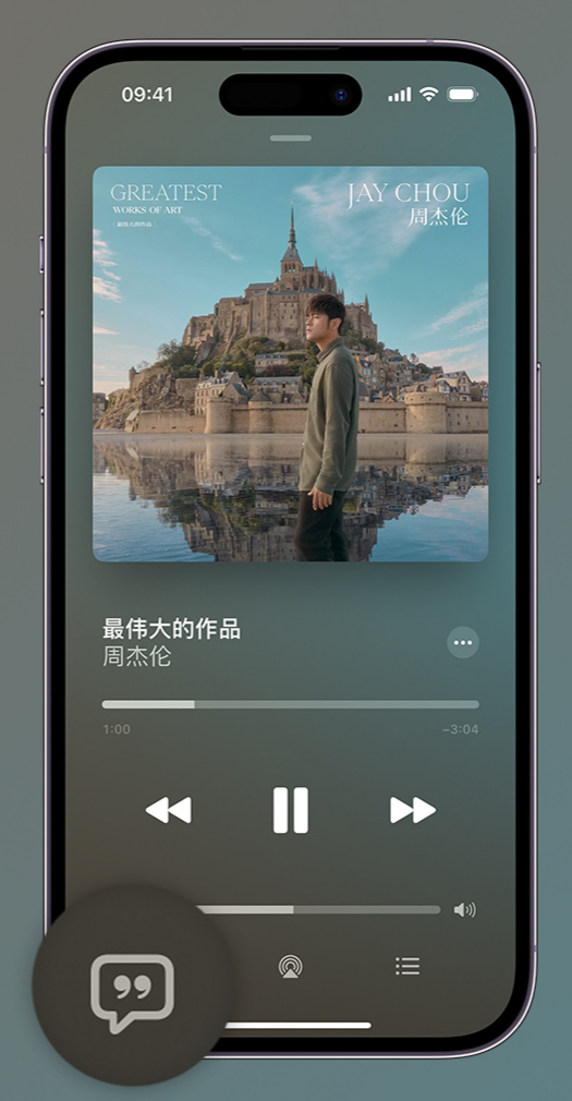 屯昌iphone维修分享如何在iPhone上使用Apple Music全新唱歌功能 