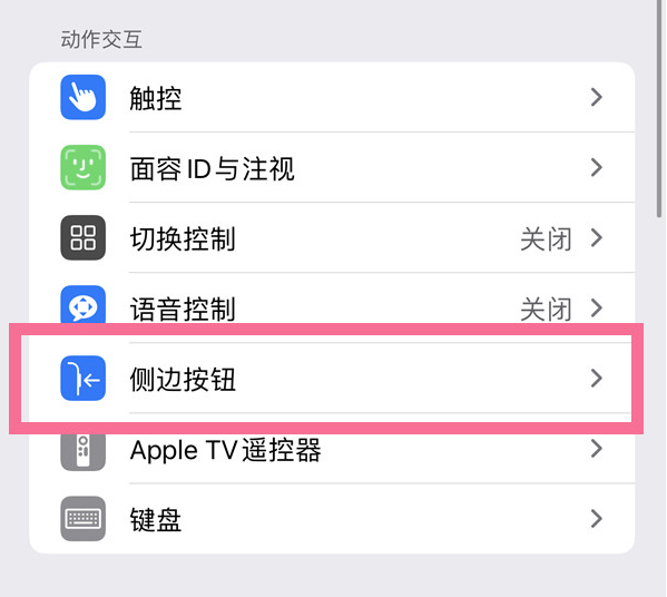 屯昌苹果14维修店分享iPhone14 Plus侧键双击下载功能关闭方法 