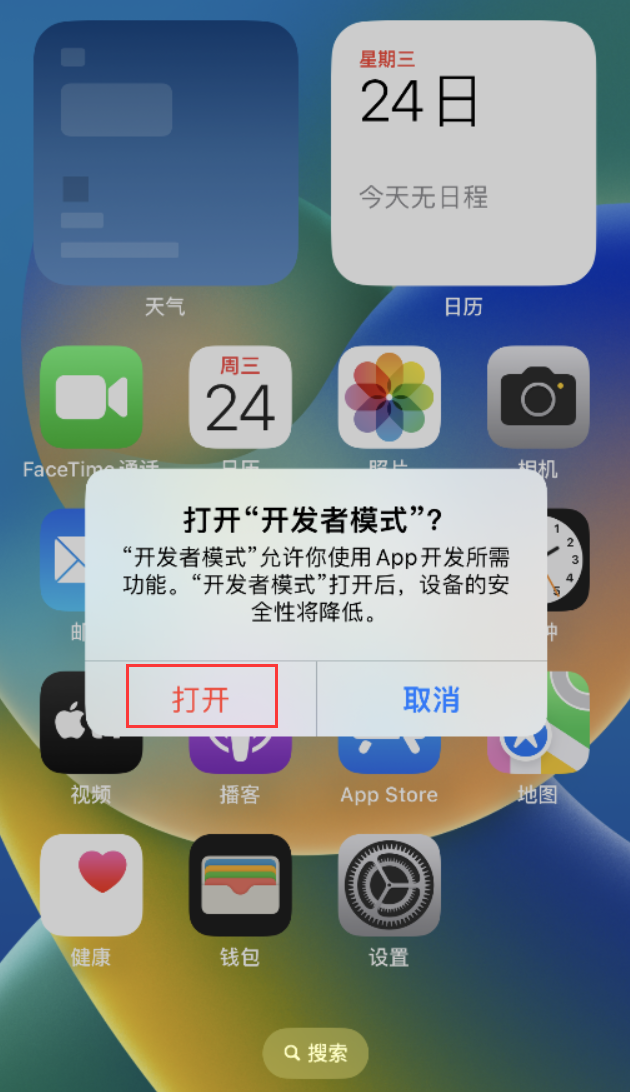 屯昌苹果手机维修分享如何打开开发者模式 