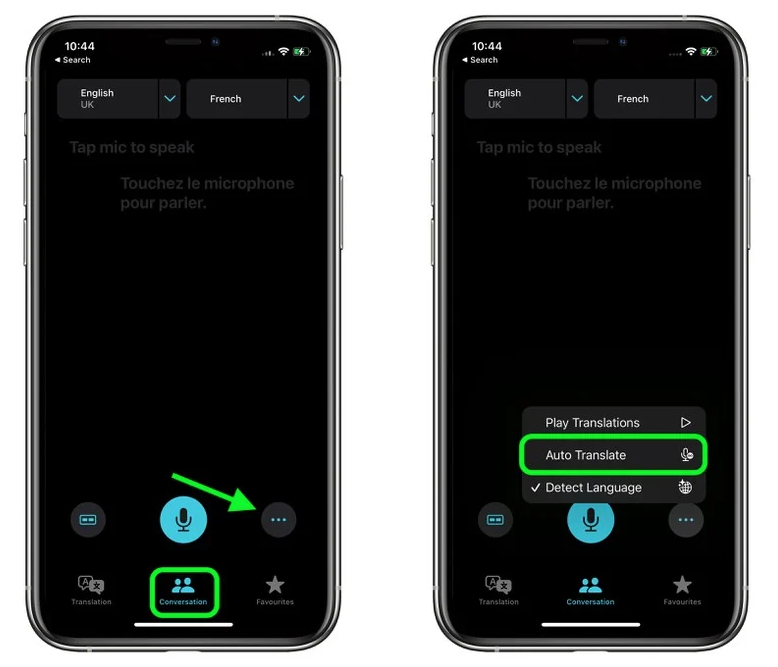 屯昌苹果手机维修分享iOS 15 “翻译” App 新改进 